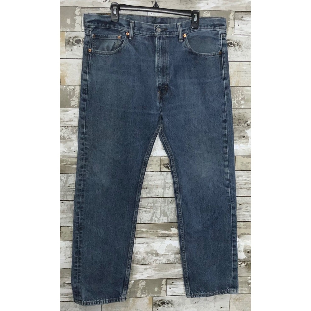 Levi‎ Strauss & Co Men's 505 Denim Jeans 100% Cotton Size 38x32